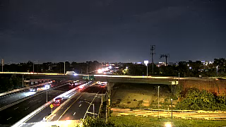 I-495 & ramp to W/B I-278 traffic camera, Queens, New York