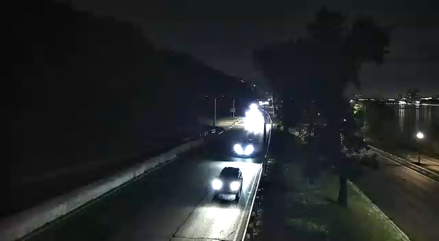 Henry Hudson Pkwy & W. 119 Street traffic camera, Manhattan, New York