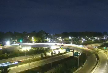 Grand Central Pkwy & I-678/VWE traffic camera, Queens, New York