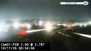 I-787 & I-90 traffic camera, Albany
