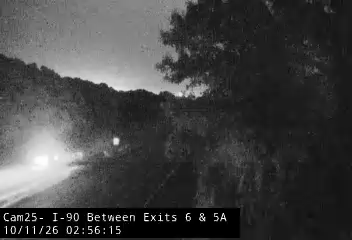 I-90 & WB Between Exits 6 and 5A traffic camera, Albany, New York