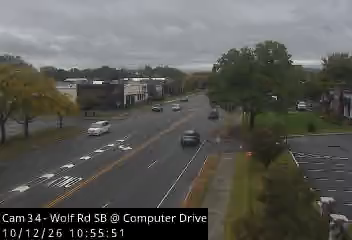 Wolf Rd SB at Computer Drive live webcam