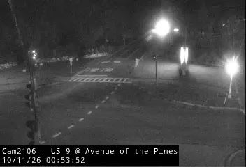 US-9 & Avenue of the Pines traffic camera, Saratoga Springs