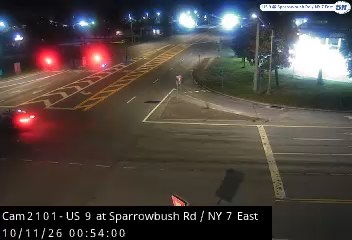 US-9 & Sparrowbush Road traffic camera, Latham