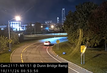 NY-151 & Dunn Bridge Ramp traffic camera, Rensselaer, New York