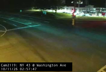 NY-43 & Washington Avenue traffic camera