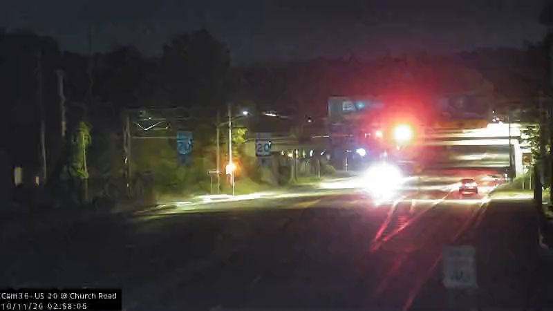 US 20 at Church Road traffic camera, Albany County