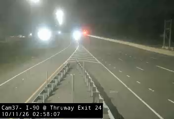 I-90 & the Exit 24 Tolls traffic camera, Albany, New York