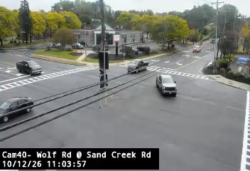 Wolf Rd at Sand Creek Rd live webcam