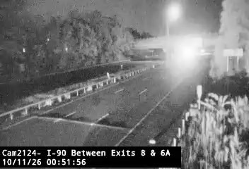 I-90 & Between Exits 8-6A traffic camera, Rensselaer, New York