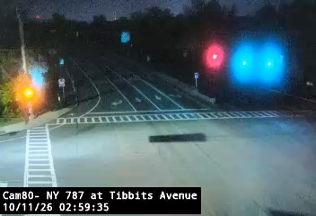 NY-787 & Tibbits Ave traffic camera, Green Island