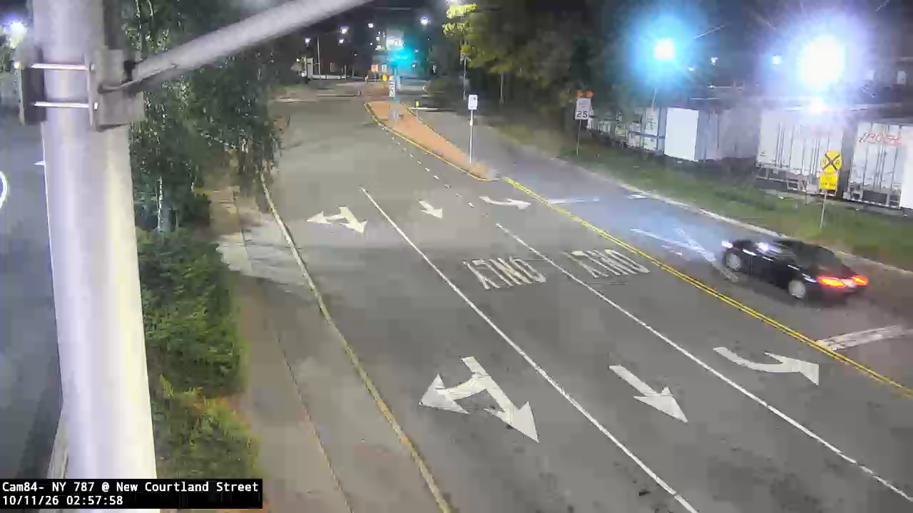 NY-787 & New Courtland Street traffic camera, Cohoes
