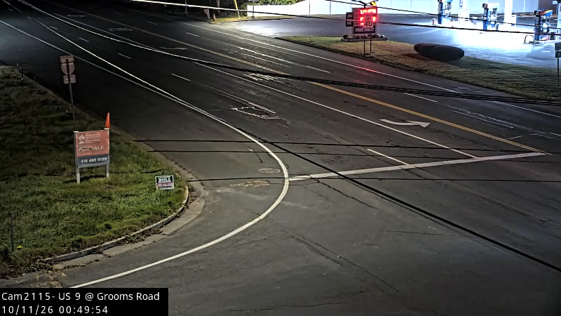 US-9 & Grooms Rd and Guideboard Rd traffic camera