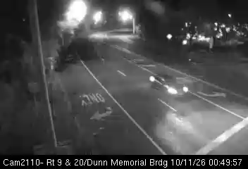 US-9 & the Dunn Memorial Bridge traffic camera, Rensselaer