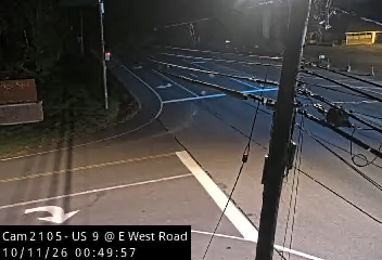 US-9 & E West Road traffic camera, Saratoga Springs