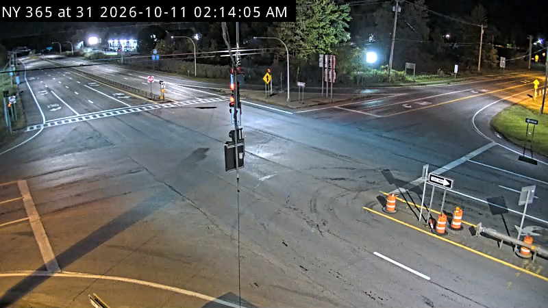 NY-365 & NY 31 traffic camera, Verona, New York