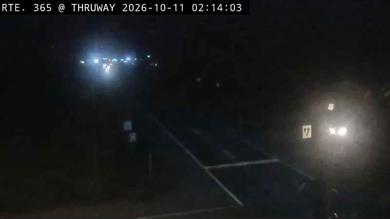 NY 365 EB at I-90 Exit 33 traffic camera, Oneida County