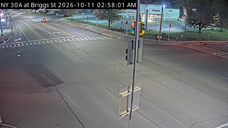 NY-30A & Briggs St traffic camera, Johnstown