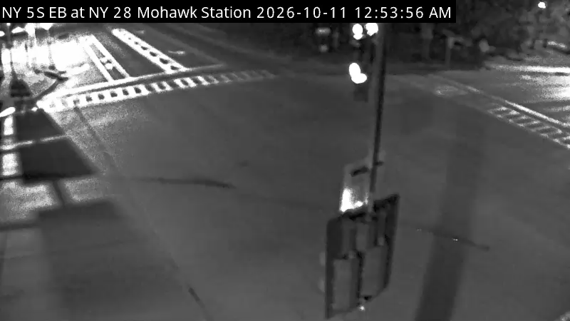 NY-5S & NY 28 Mohawk Station traffic camera, Mohawk, New York