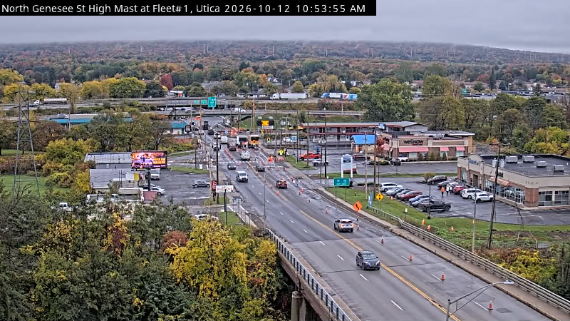 North Genesee St High Mast at Fleet#1 live webcam