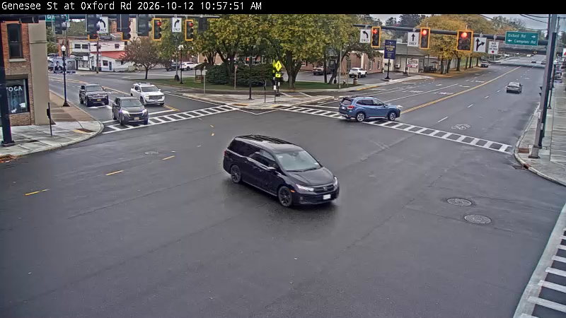 Genesee St at Oxford Rd live webcam