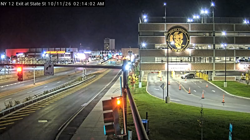 NY-12 & State St, Utica traffic camera, Utica, New York