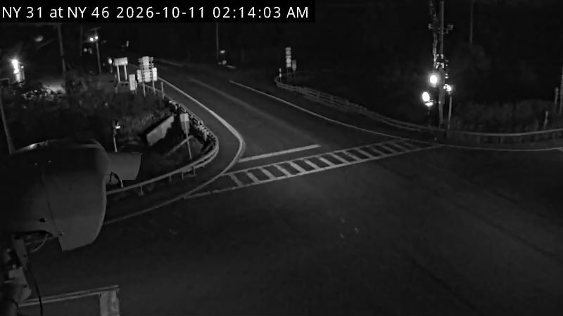 NY-31 at NY-46, Verona traffic camera, Oneida County