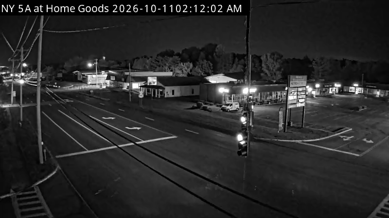 NY 5A at Home Goods traffic camera, Oneida County