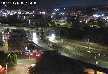 I-81 & south of I-690 (State Office West) traffic camera, Syracuse