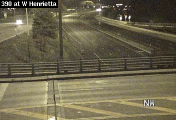 I-390 & NY-15 (W.Henrietta Rd) traffic camera, Brighton, New York