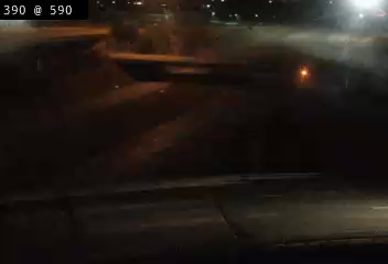I-390 & Northbound Over I-590 traffic camera, Brighton, New York