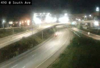 I-490 & South Ave Ramp traffic camera, Rochester