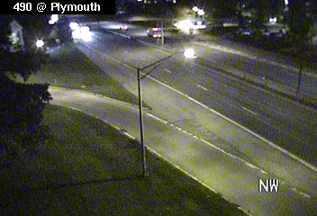 I-490 & Plymouth Avenue traffic camera, Rochester