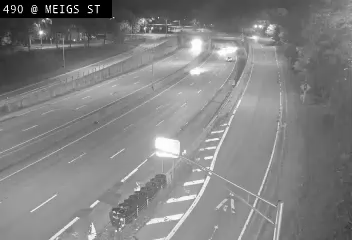 I-490 & Meigs Street traffic camera, Rochester