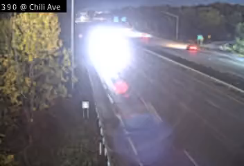 I-390 at Chili Ave traffic camera, Monroe County