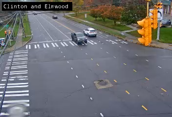 Clinton Ave at Elmwood Ave live webcam