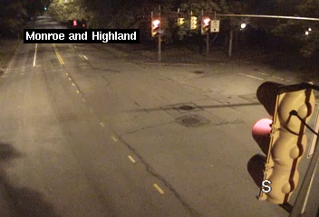 NY-31 & Highland Ave traffic camera, Rochester