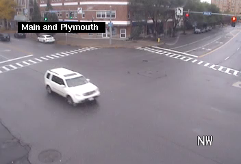 W Main St @ S Plymouth Ave live webcam