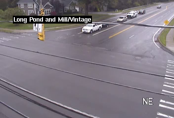 Long Pond Rd at Mill Rd & Vintage Ln live webcam