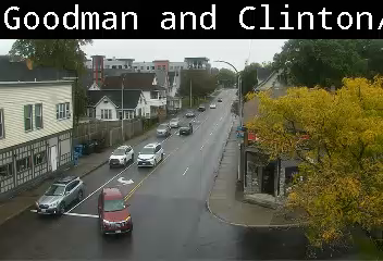 Goodman St at Clinton Ave / Henrietta St live webcam