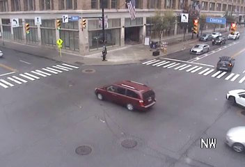 Main St at Clinton Ave live webcam