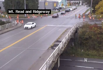 Ridgeway Ave at Mt Read Blvd live webcam