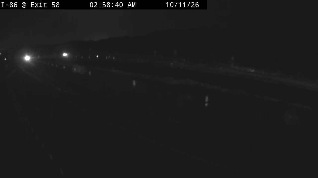 I-86 & Exit 58 traffic camera