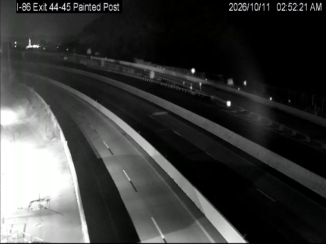 I-86 & Exit 45 (Kane St) traffic camera, Painted Post