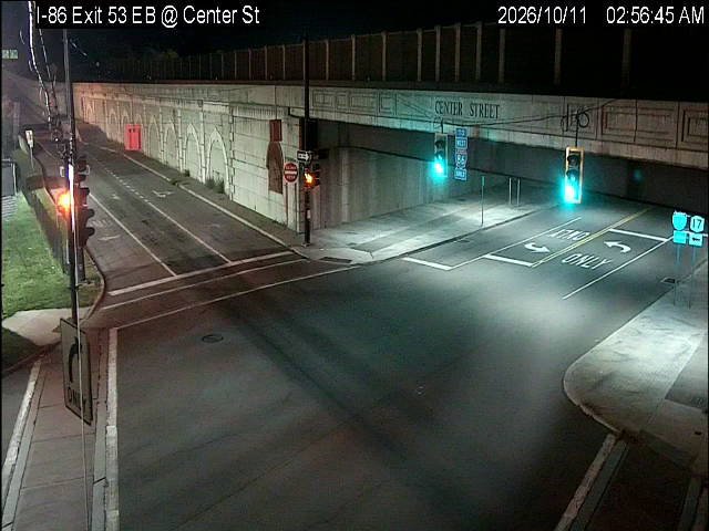 I-86 & Center St traffic camera, Horseheads