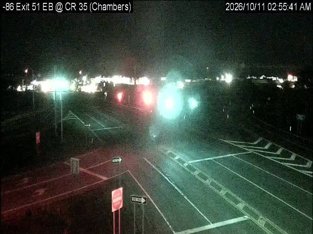 I-86 & CR 35 (Chambers Rd) traffic camera, Big Flats