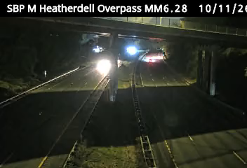 Heatherdell Rd Overpass MM 6.28 traffic camera, Westchester County
