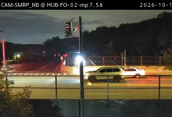Saw Mill River Pkwy & Exit 17 Ashford Ave traffic camera, Dobbs Ferry, New York
