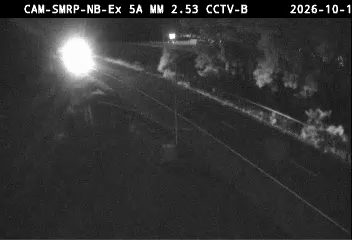 Saw Mill River Pkwy & Exit 5A Palmer Rd B traffic camera, Yonkers, New York