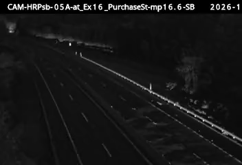 Hutchinson River Pkwy & Exit 16 Purchase St traffic camera, Harrison, New York